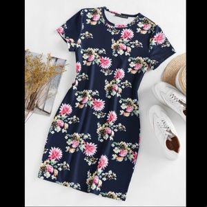 ZAFUL Sports Floral Printed Dress